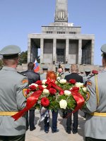 Торжественная церемония, посвященная дате «Освобождение Братиславы»