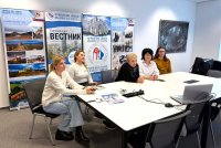 Видеомост объединил студентов и наставников